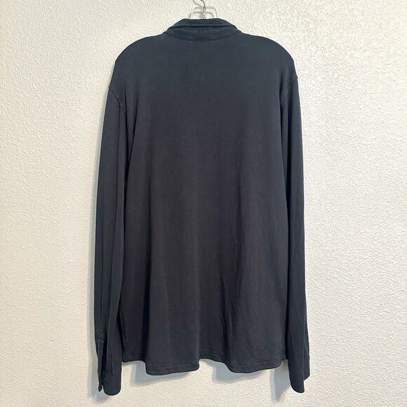 Vuori Shirt Mens Large Boulevard Button Down Collared Jacket Shacket Blue V281 - Picture 2 of 10